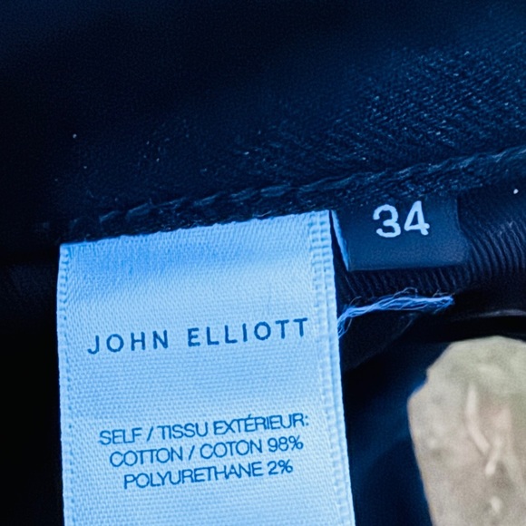 John Elliott The Cast 2 Mens Black Skinny Jeans 34 Minimalist Japanese Luxury - Picture 11 of 11